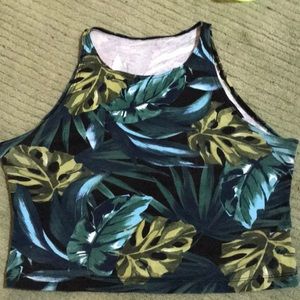 American Apparel jungle crop